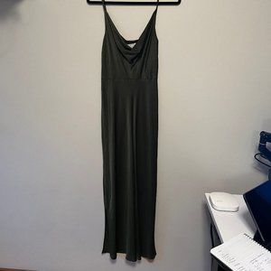 Dark Green Holiday Dress from Anthropolgie